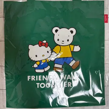 헬로키티 토트백 그린