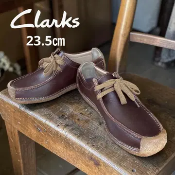 Clarks 클락스 나탈리 모카신 가죽 신발 23.5cm 브라운