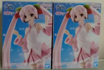 하츠네 미쿠 벚꽃 미쿠 피규어 2개 세트