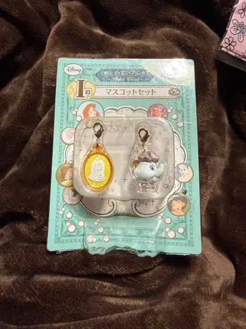 디즈니 프린세스 제일복권 마스코트 세트 벨 미녀와 야수