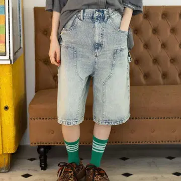 니코앤드 NKJ 2025AW 더블 니 하프 팬츠