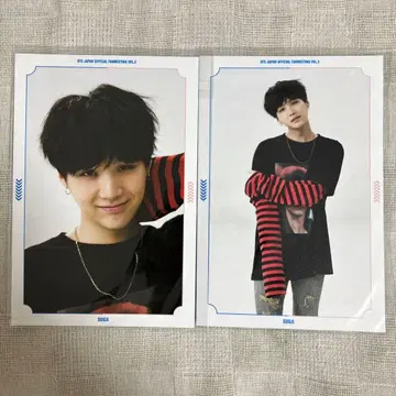 BTS 너에게 닿기를 엽서 SUGA