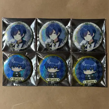 하츠네 미쿠 트레이딩 글리터 캔뱃지 왕국ver. KAITO