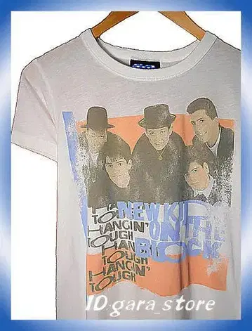 NEW KIDS ON THE BLOCK 밴드 티셔츠 L