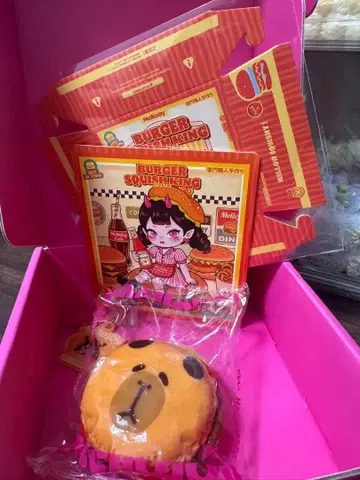 Melljoy BURGER SQUISHING 킹 오브 버거 카피바라
