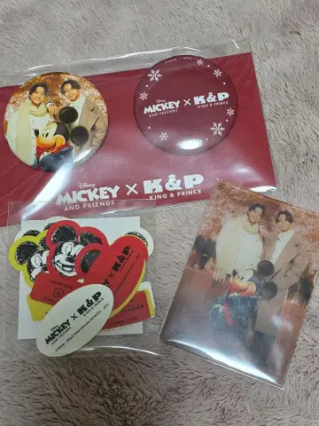 미키 & 프렌즈 x 킹 & 프린스 3종 세트