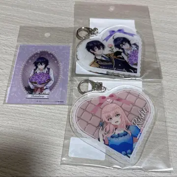 루프나나 eeo 복권 B상 빅 아크릴 키링 C상 아크릴 카드