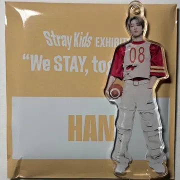 Straykids 한 전시회 미니 아크릴 스탠드 참 1점