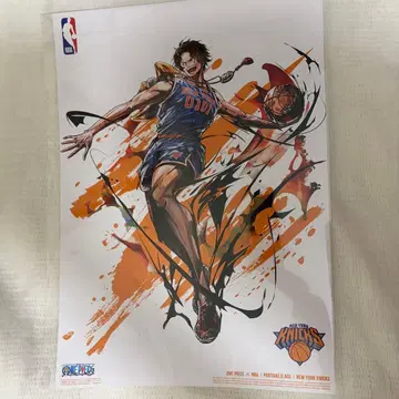 ONE PIECE NBA 포스터 에이스