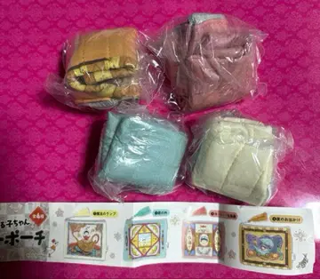 마루코는 아홉살 퀼트 파우치 전 4종 컴플리트