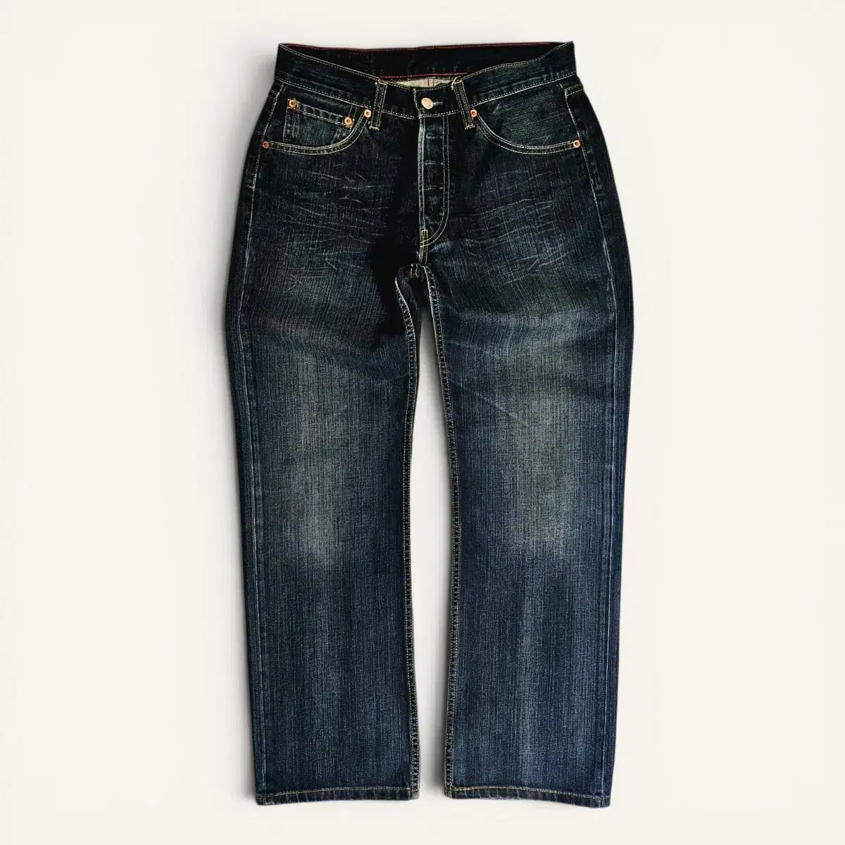 Levi's] 00's European Edition Engineered jin 004 Indigo/30X34