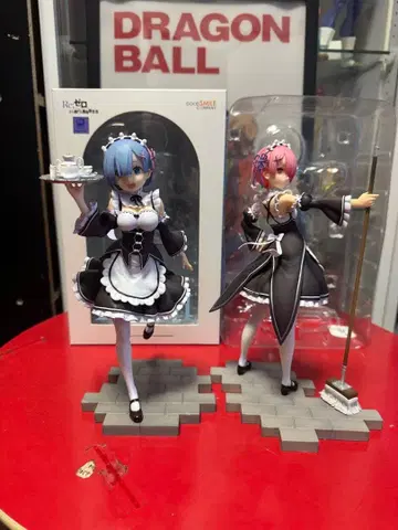 리제로 렘 라무 굿스마일컴퍼니 1/7 스케일 피규어 2체