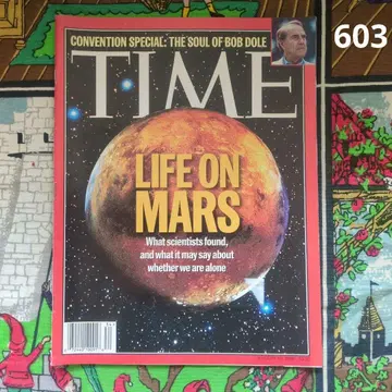 TIME LIFE ON MARS 1996년 8월호 캐나다 올림픽 클린턴