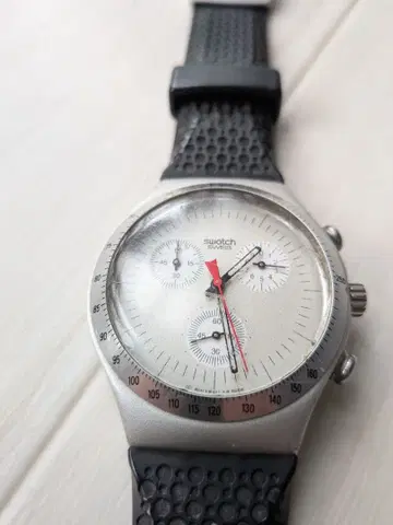 swatch Irony Chrono TIME CUT (아이러니 크로노)