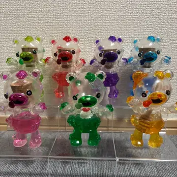 소프트 비닐 Art Studio [ SHOT! ] 좀베어쁘띠 7체 세트