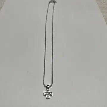 SWAROVSKI 목걸이 크로스형 펜던트