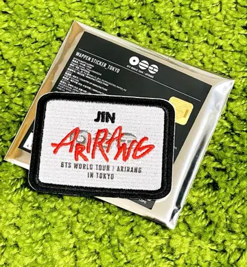 BTS 진 와펜 스티커 ARIRANG POPUP JIN