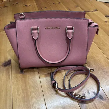 MICHAEL KORS 핑크 핸드백