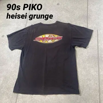 PIKO 피코 90s 빈티지 헤이세이 패션 y2k 그런지 블랙
