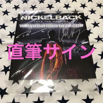 Nickelback 친필 사인 아트 카드
