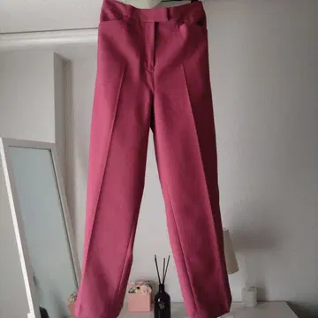 NATURAL BEAUTY BASIC 핑크 슬랙스 M