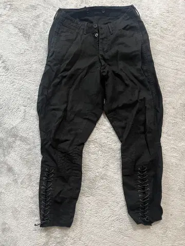 블랙사인 블리치즈 블랙 린넨 28