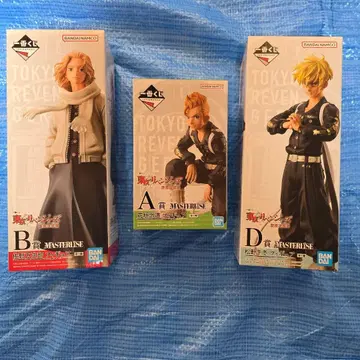 제일복권 도쿄 리벤저스 피규어 3점 세트 전부 미개봉