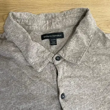 바나나리퍼블릭 코튼 린넨 반팔 셔츠