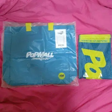 나니와단시 팝몰 타월 토트백