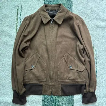 00s Simple Life 블루종 점퍼 브라운 아메카지 시티