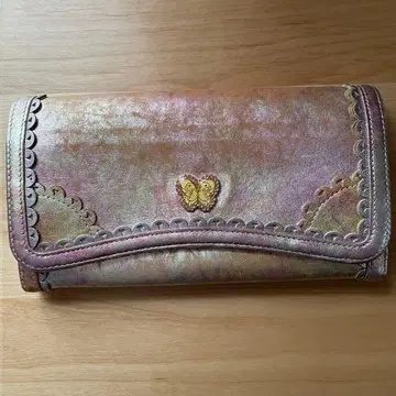 ANNA SUI 버터플라이 모티브 장지갑