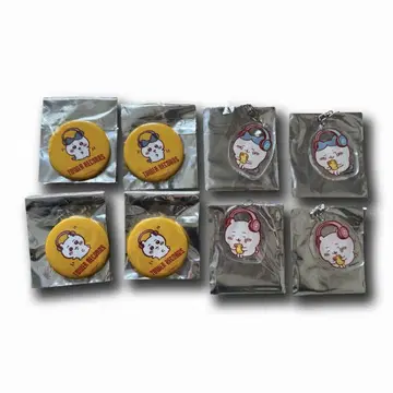 치이카와 타워 레코드 타워레코드 아크릴 키링 캔뱃지 묶음 판매