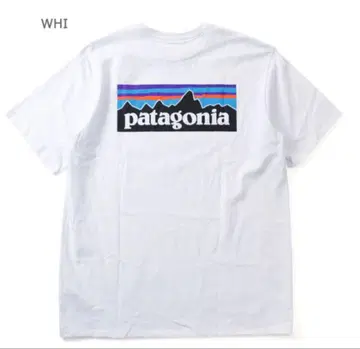 Patagonia 파타고니아 티셔츠 반팔 남성용 레스폰시빌리티 화이트