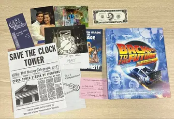 [ 개봉된 영문판 ] 백투더퓨처 완전 대도감