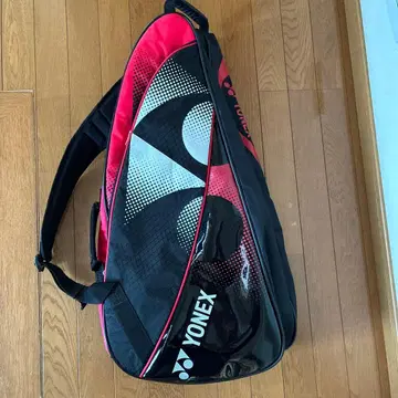 YONEX 라켓백 빨간색/블랙