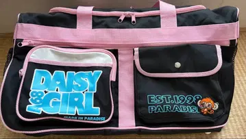 DAISY LOVERS 보스턴 백 블랙/핑크