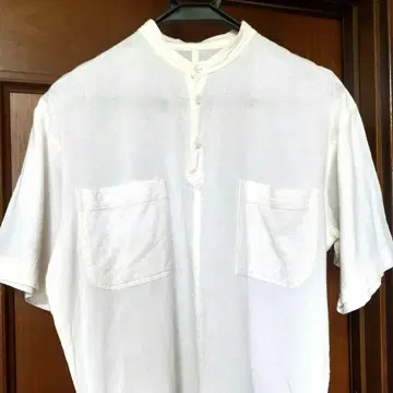 USAATO 우사토 의류 풀오버 셔츠 반팔 남녀 공용 천연 소재