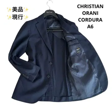 새상품급 현행 크리스천 오라니 테일러드 자켓 네이비 CORDURA A6