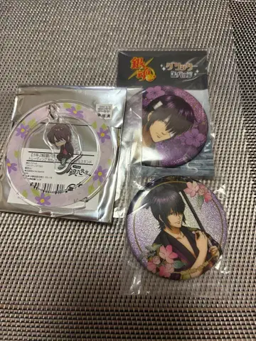 타카스기 신스케 은혼 캔뱃지 흔들흔들 아크릴 스탠드