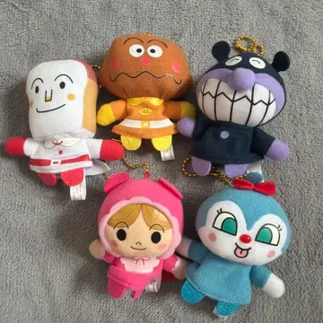 호빵맨 손가락 인형 봉제 인형 6체 세트