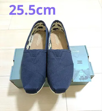 톰스 슬립온 8.5 25.5cm 네이비