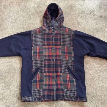 NATURAL ANNE-GEE 후드 부착 자켓