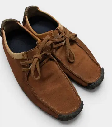 클락스 왈라비 26.5 브라운 스웨이드 신발 브라운 8 1/2