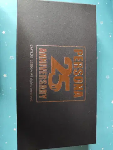 페르소나 25주년 기념 여신이문록 페르소나 장지갑