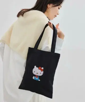 BARNYARDSTORM [ HELLO KITTY ] 캔버스 미니 토트백