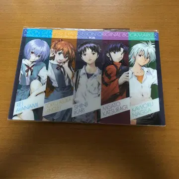 새상품 신세기 에반게리온 부록 오리지널 북마커