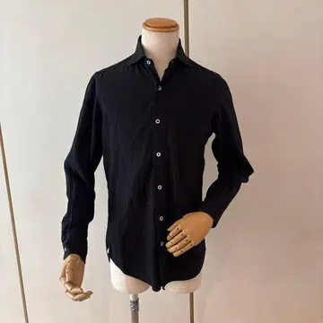 마리아 산탄젤로 / 코튼 셔츠 / 블랙 / S