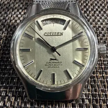 시티즌 레오파드 슈퍼 비트 8 26석 자동 와인딩 정품 메쉬 고정밀