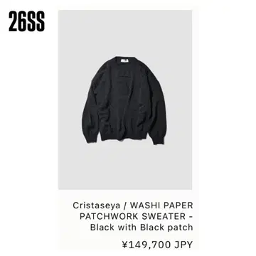 Cristayseya 26SS WASHI PAPER PATCHWORK L