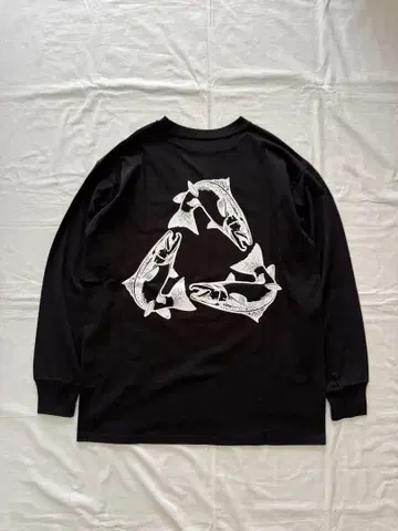 bootlab SALMONS TRIANGLE LS TEE BLACK XL